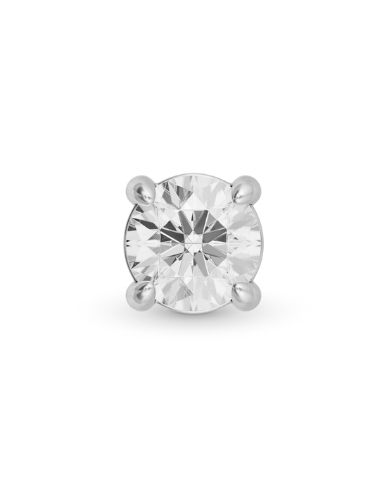 Odette round flatback stud earring - ambi Jewelry