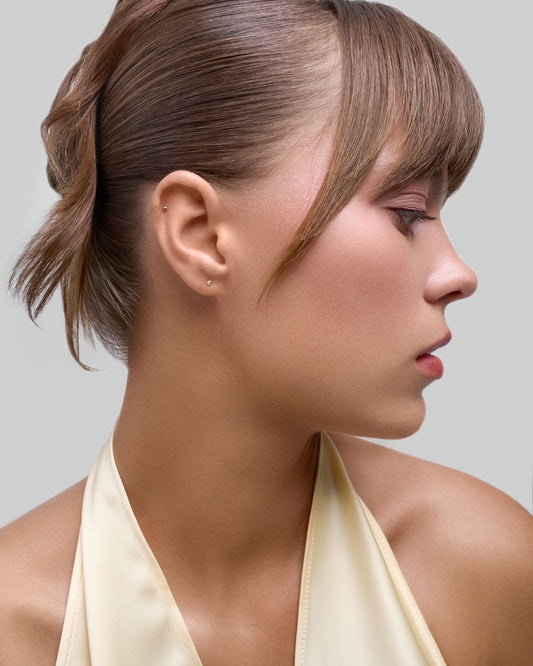 Drew flatback stud earring - ambi Jewelry