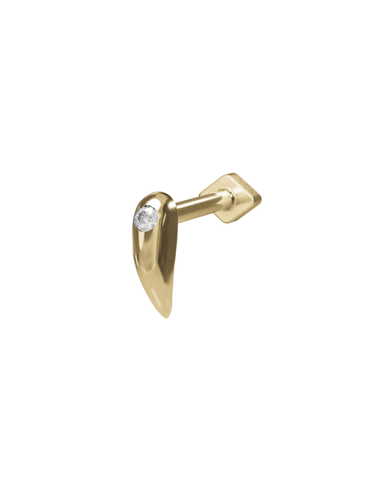 Sienna flatback stud earring - ambi Jewelry