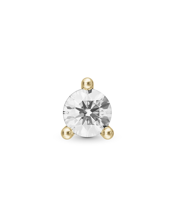 Ode round flatback stud earring - ambi Jewelry