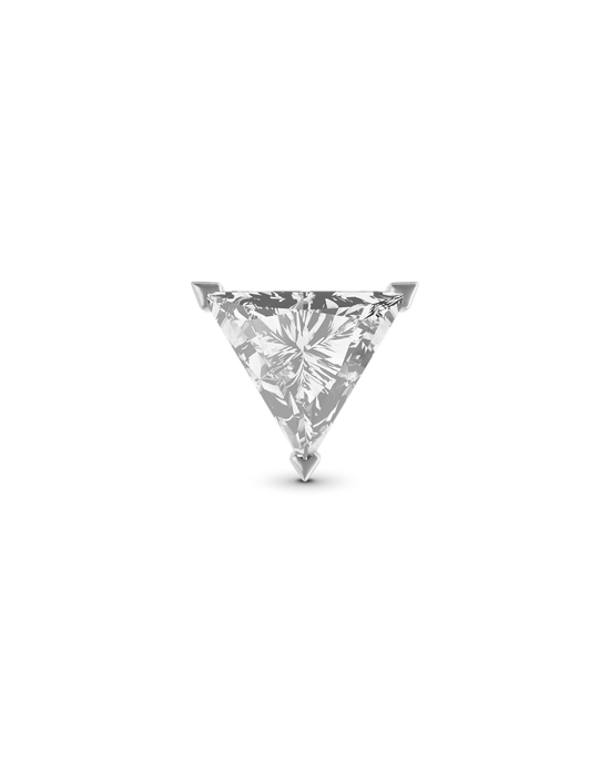 Prism flatback stud earring - ambi Jewelry