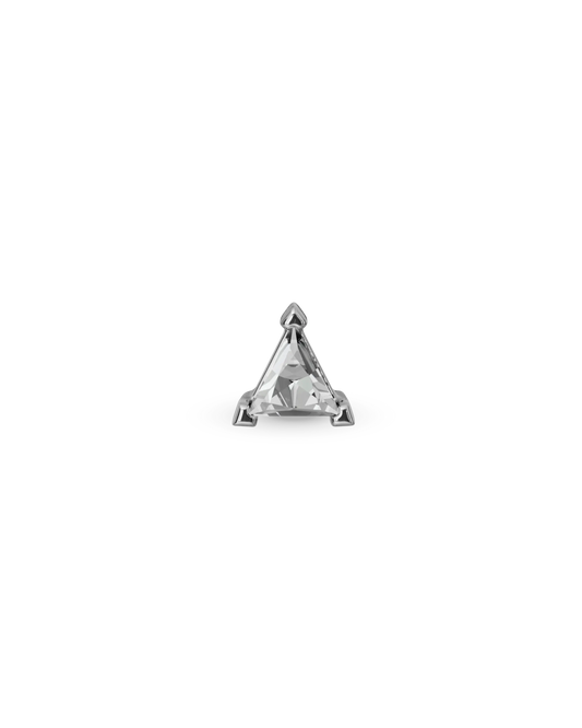 Prism flatback stud earring - ambi Jewelry