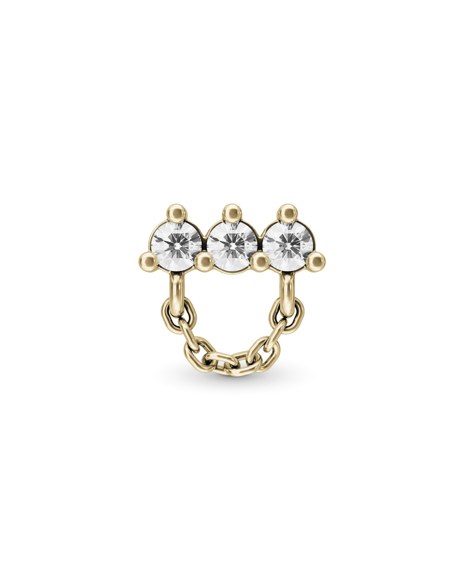 Gallery flatback stud earring - ambi Jewelry