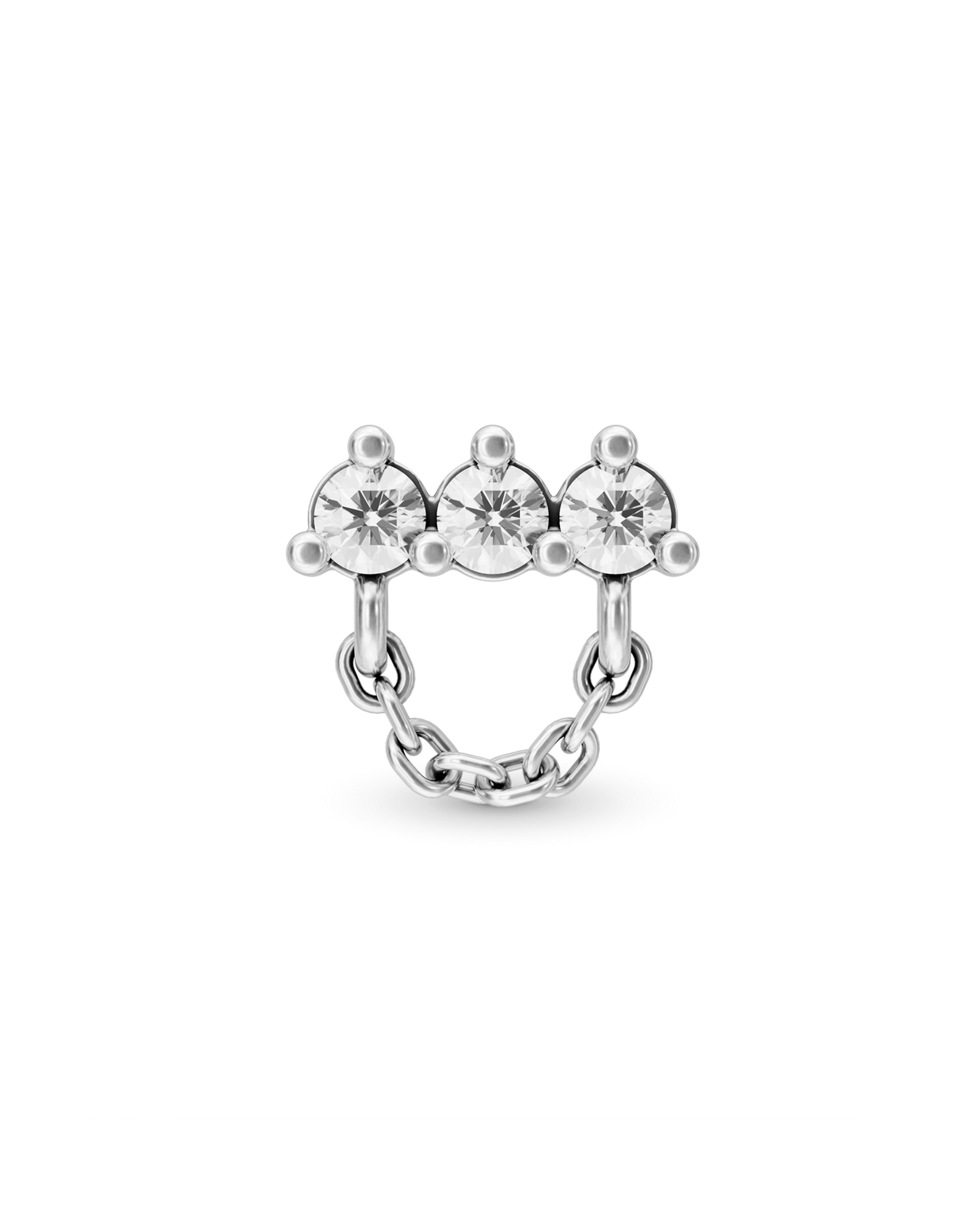 Gallery flatback stud earring - ambi Jewelry