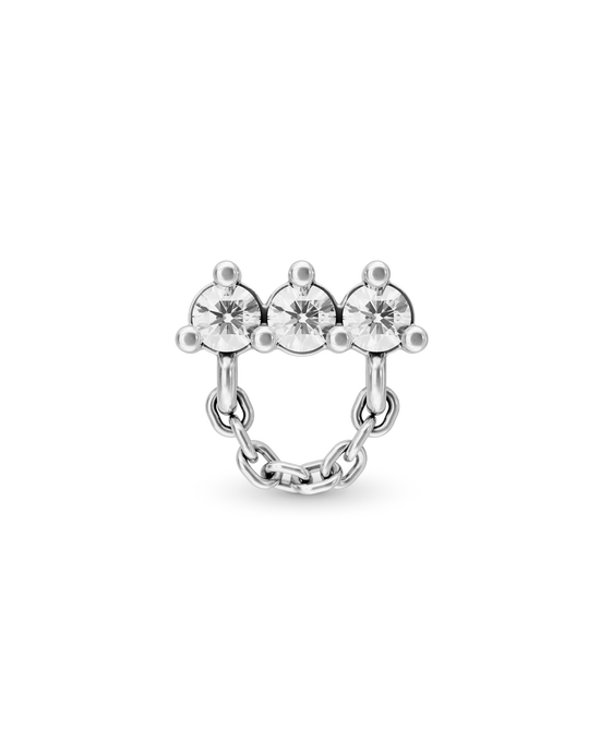 Gallery flatback stud earring - ambi Jewelry