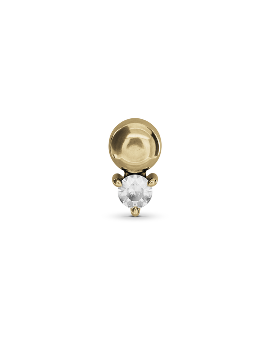 Sloane flatback stud earring - ambi Jewelry