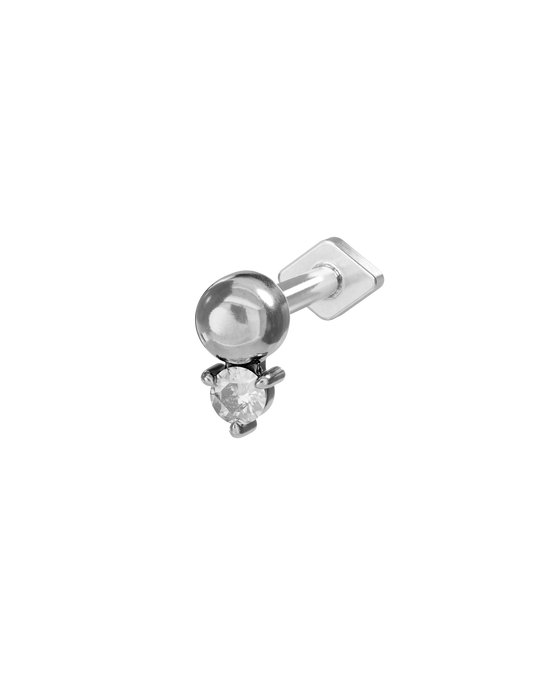 Sloane flatback stud earring - ambi Jewelry