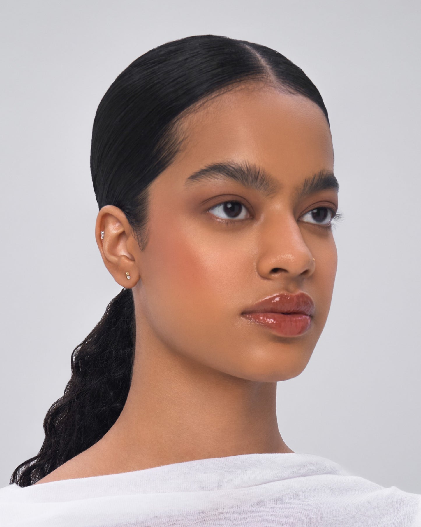 Sloane flatback stud earring - ambi Jewelry