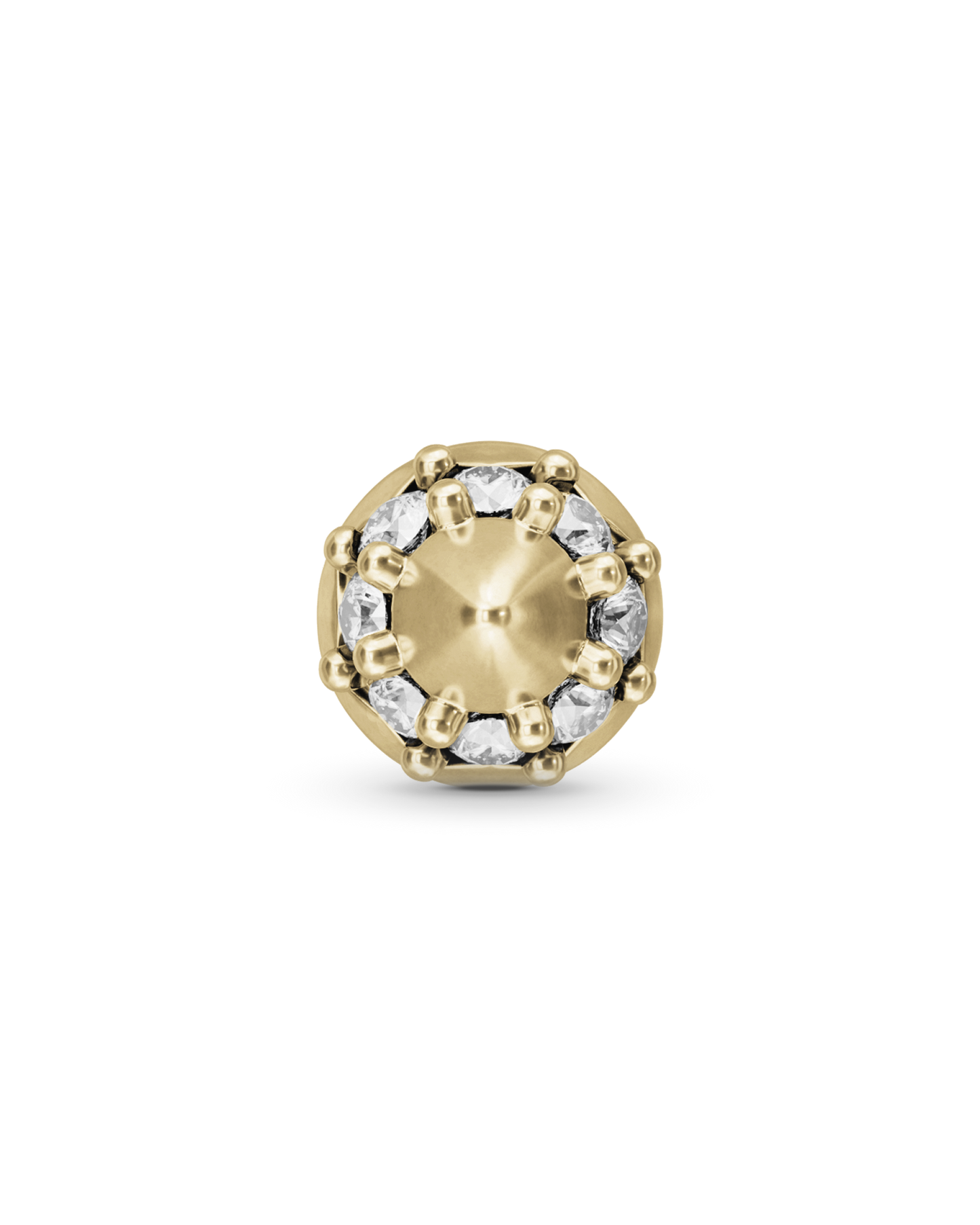 Glacier flatback stud earring - ambi Jewelry