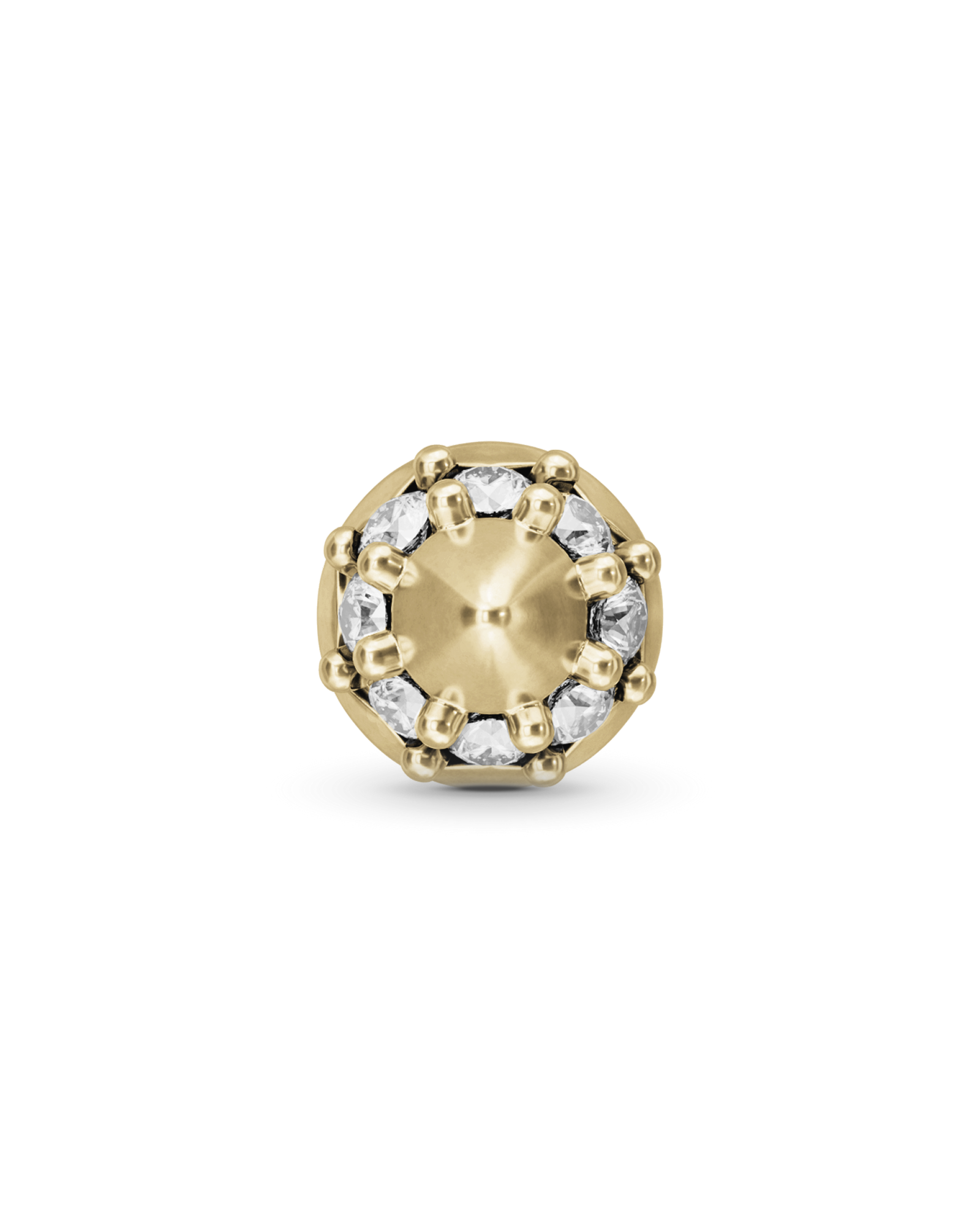 Glacier flatback stud earring - ambi Jewelry