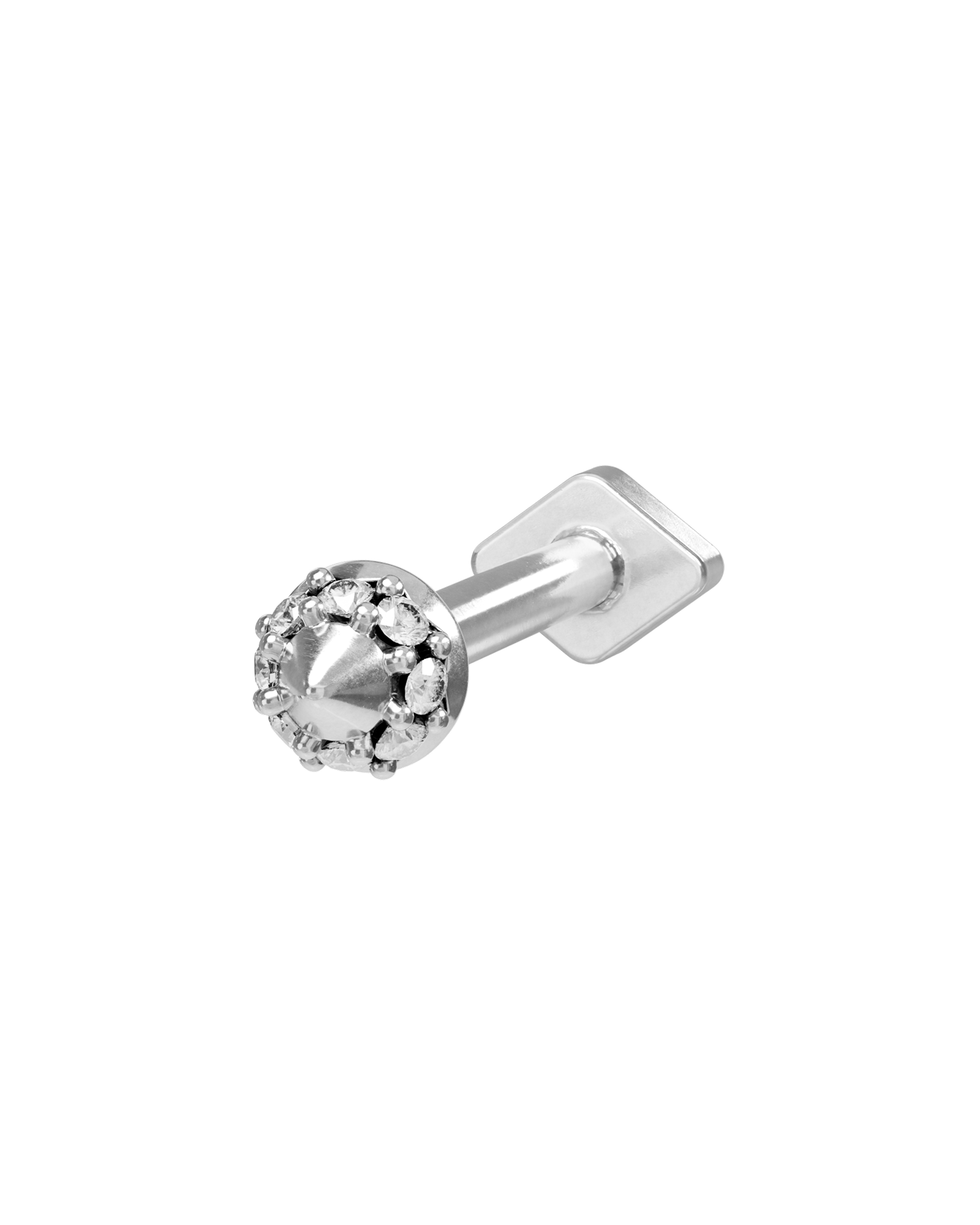 Glacier flatback stud earring - ambi Jewelry