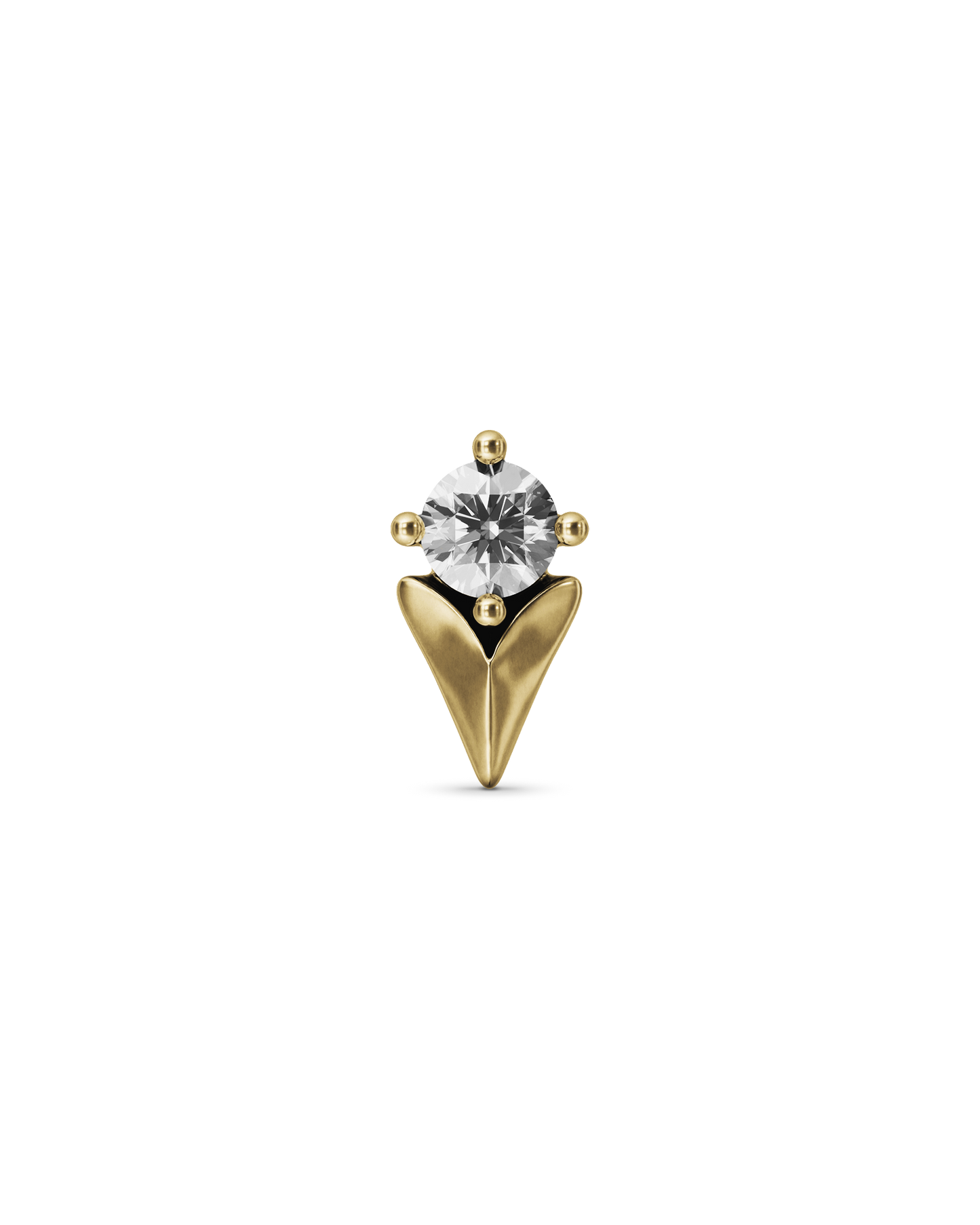 Isle flatback stud earring - ambi Jewelry