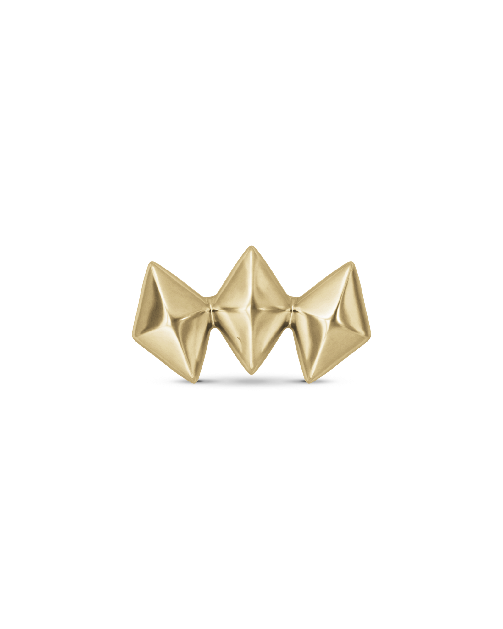 Tulip lite flatback stud earring - ambi Jewelry