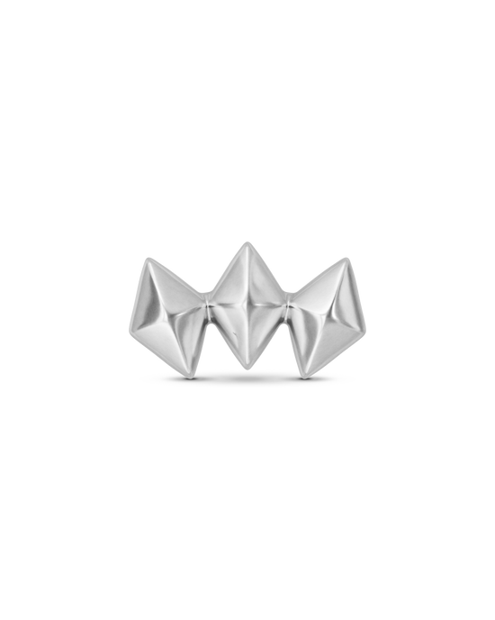 Tulip lite flatback stud earring - ambi Jewelry