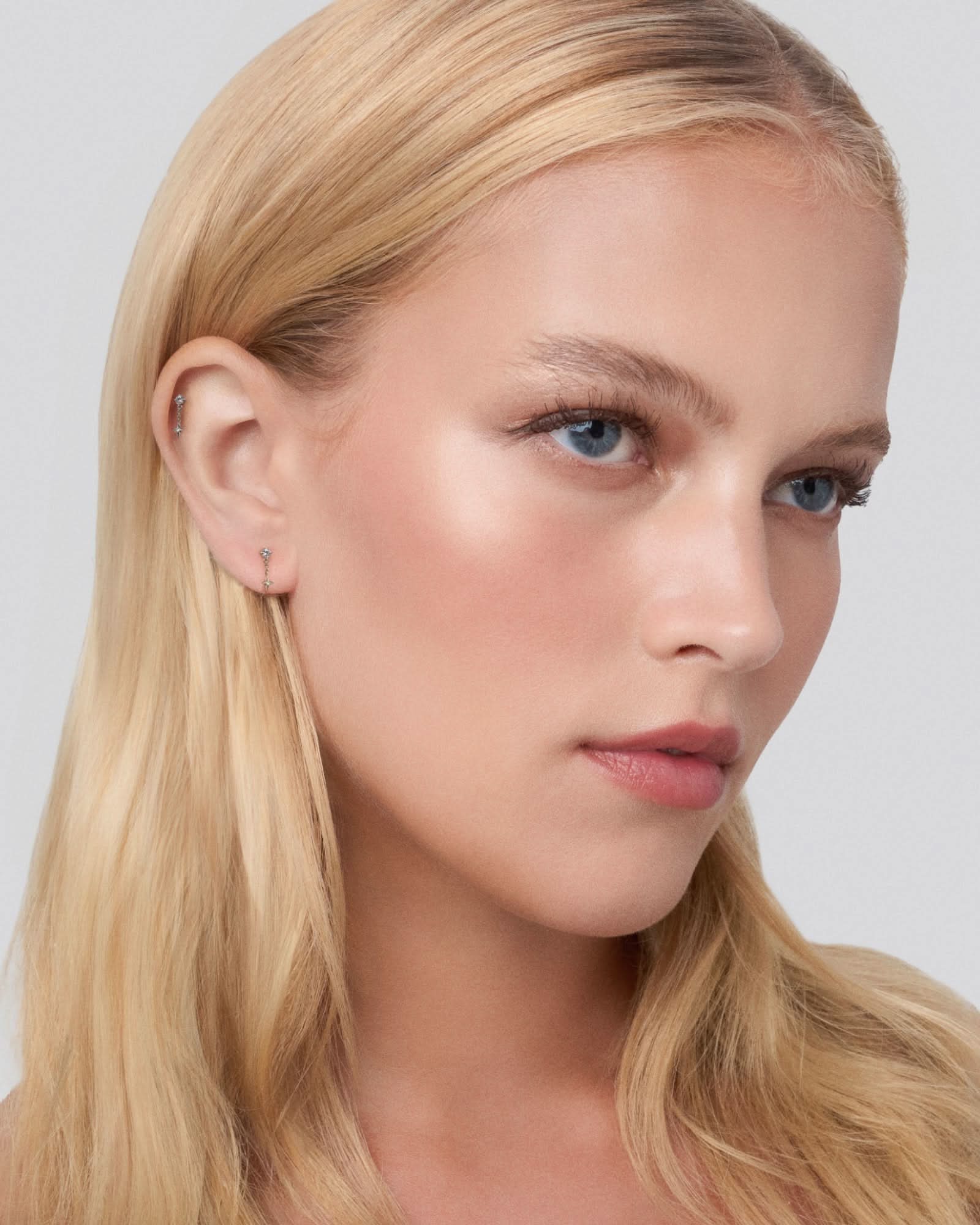 Mist flatback stud earring - ambi Jewelry