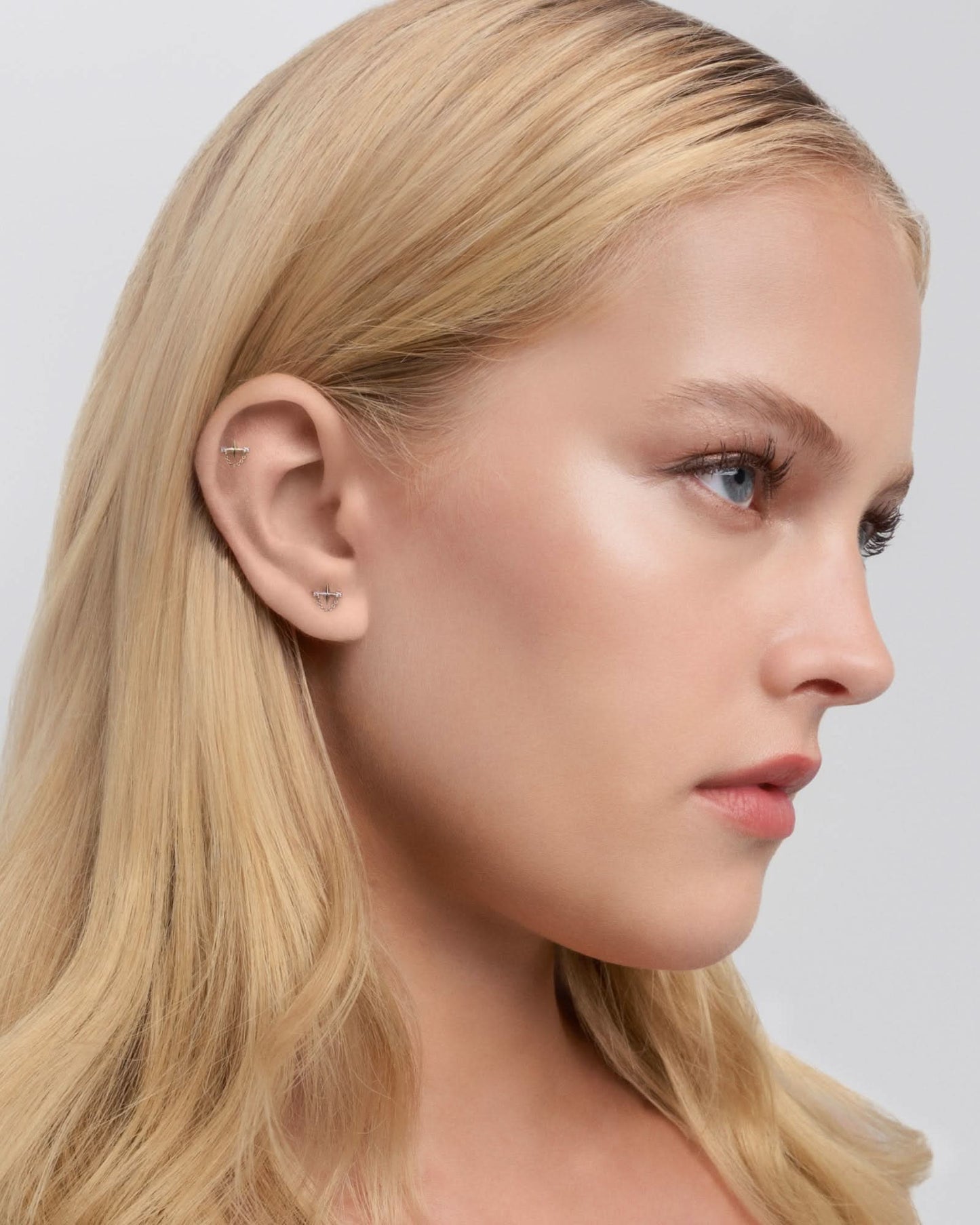 Mira flatback stud earring - ambi Jewelry