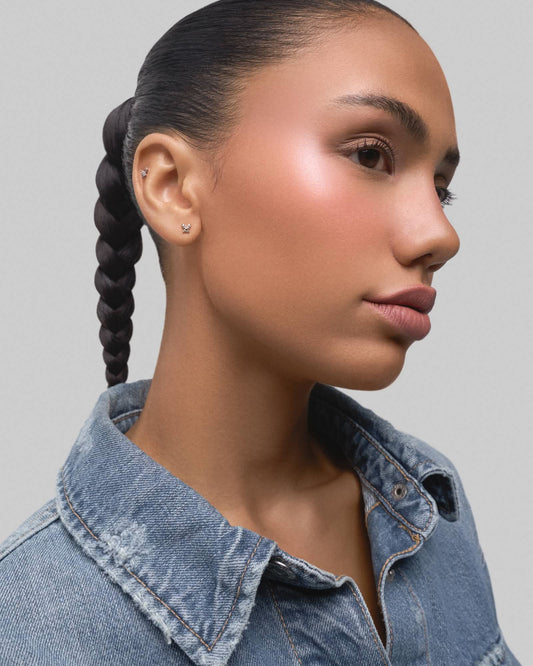 Monarch flatback stud earring - ambi Jewelry