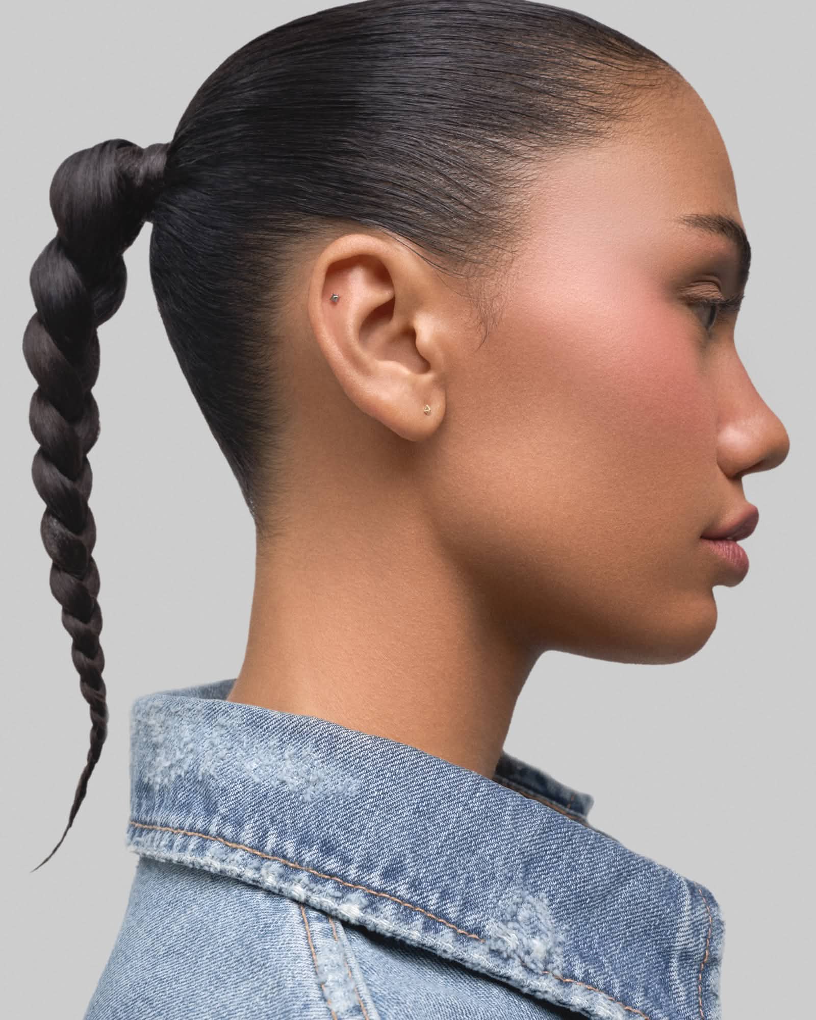 Aster flatback stud earring - ambi Jewelry