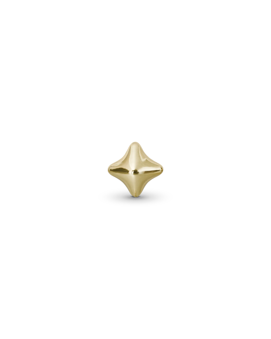 Aster flatback stud earring - ambi Jewelry