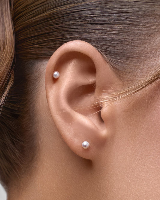 Boba flatback stud earring - ambi Jewelry