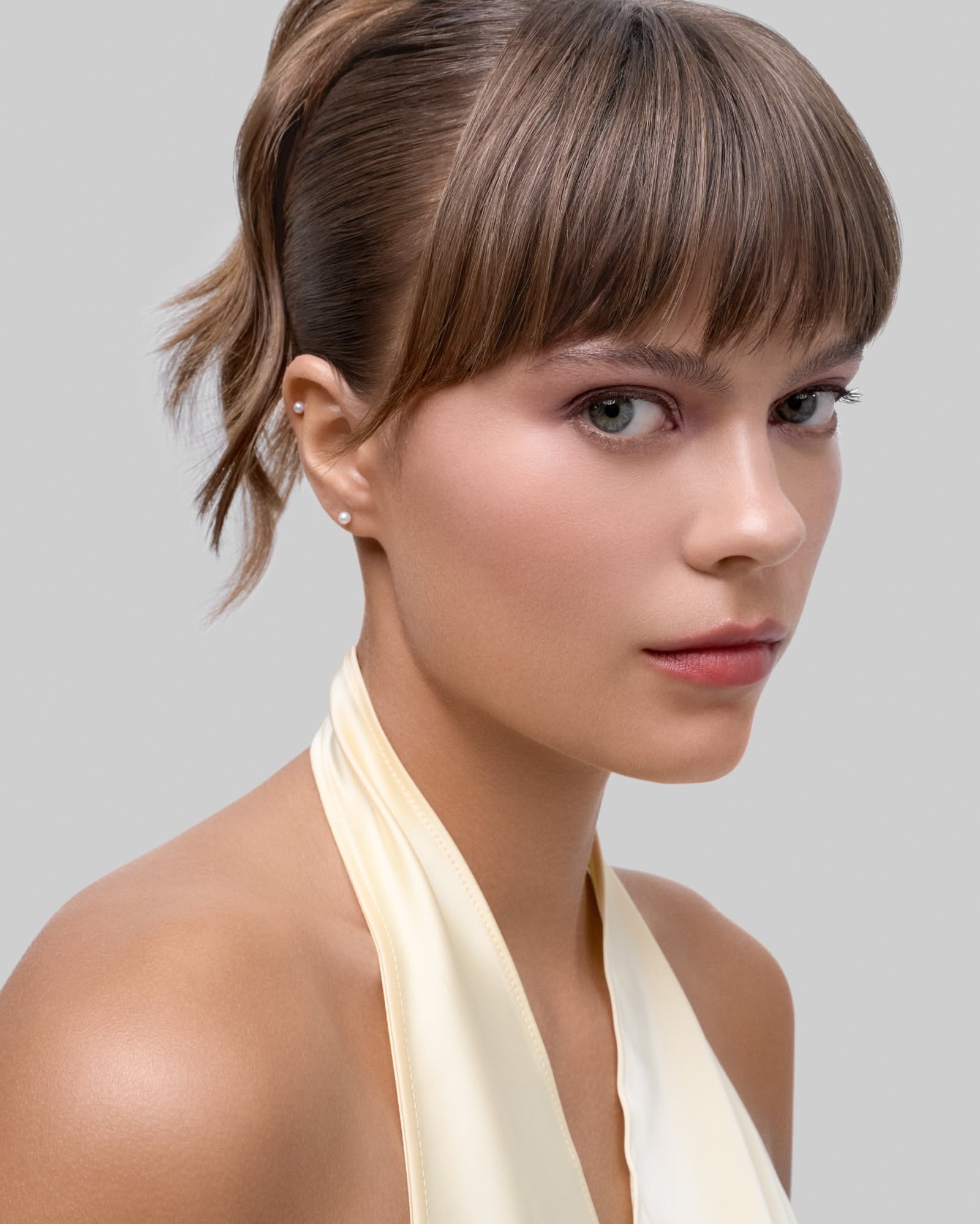 Boba flatback stud earring - ambi Jewelry