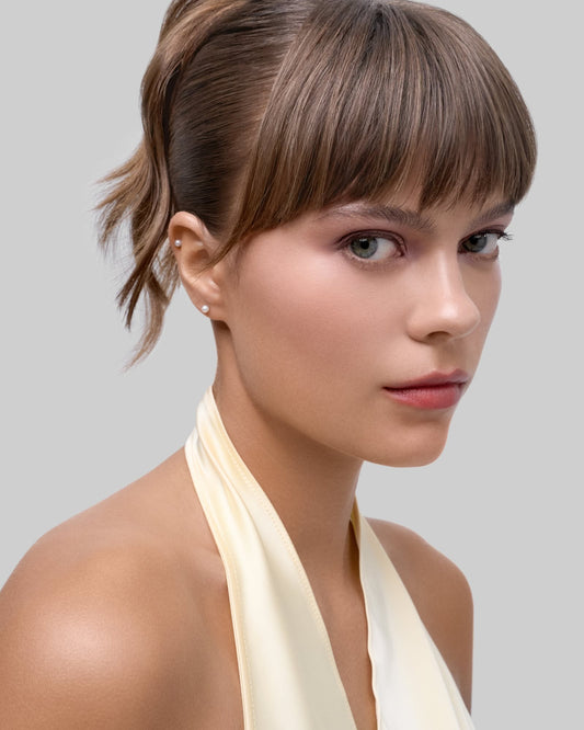 Boba flatback stud earring - ambi Jewelry