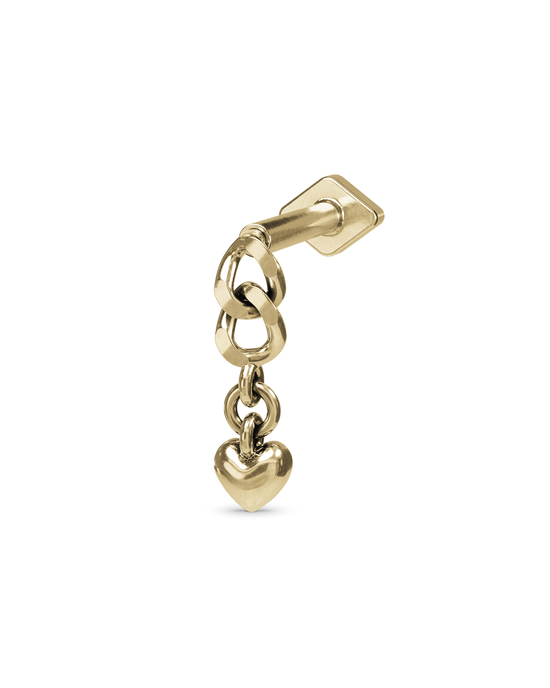 Trinket flatback stud earring - ambi Jewelry