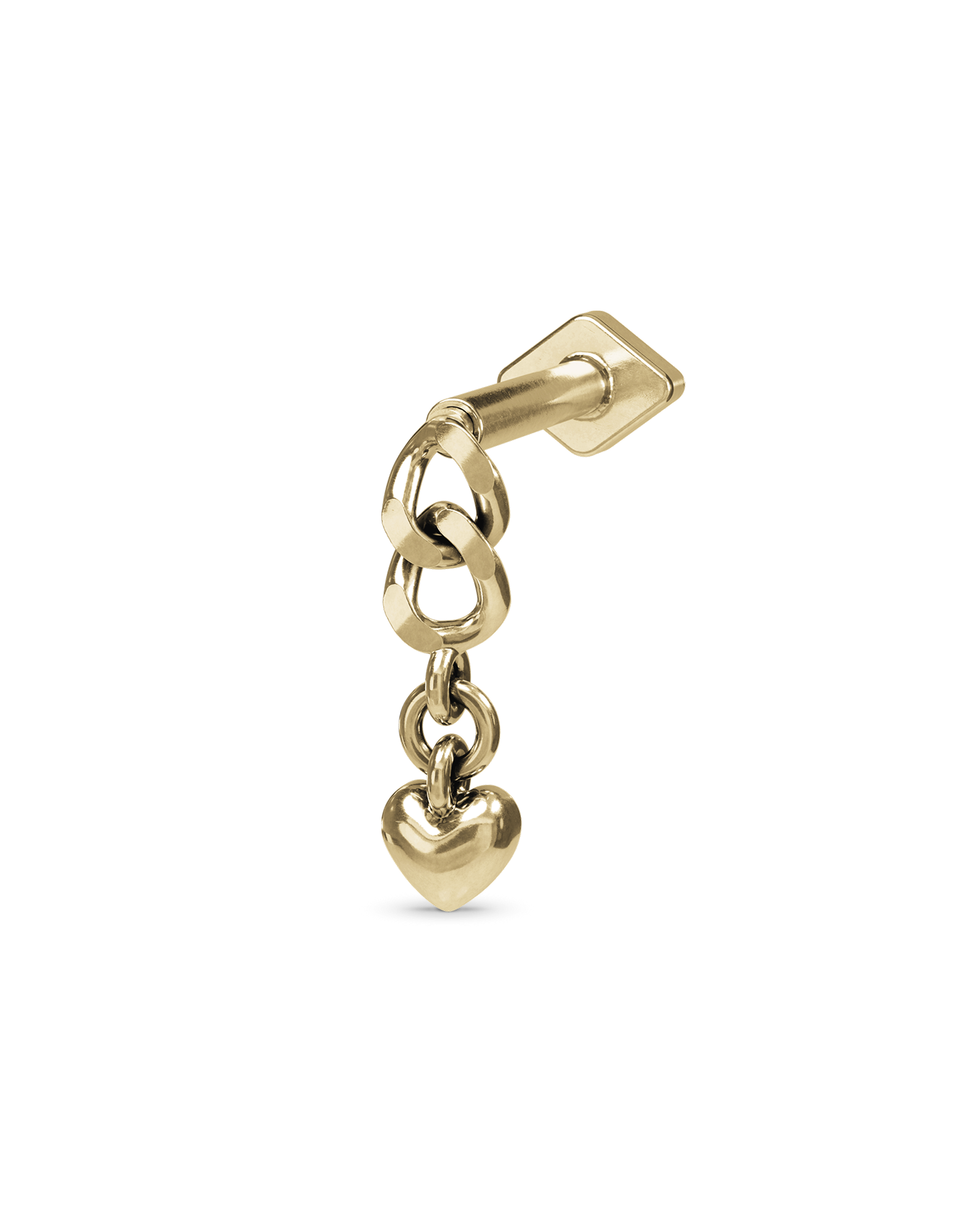 Trinket flatback stud earring - ambi Jewelry
