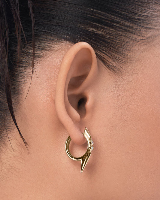 Clio hoop earring - ambi Jewelry