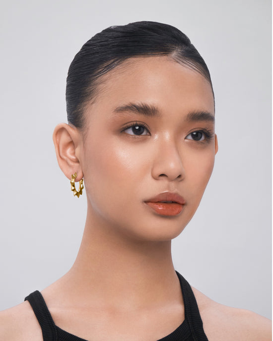 Soleil hoop earrings - ambi Jewelry