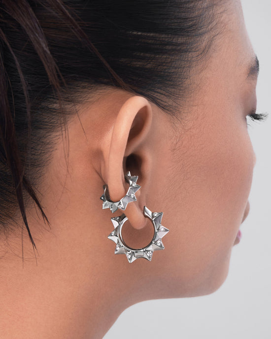 Soleil hoop earrings - ambi Jewelry