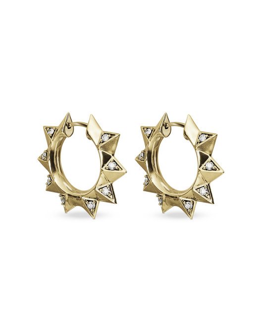 Soleil hoop earrings - ambi Jewelry