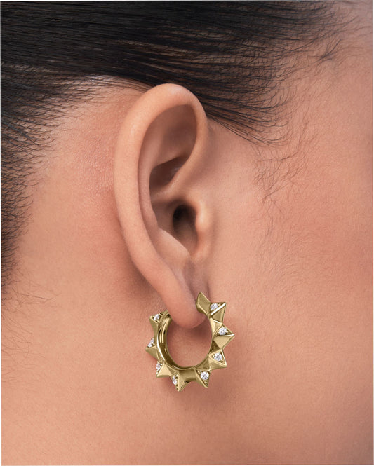 Soleil hoop earring - ambi Jewelry