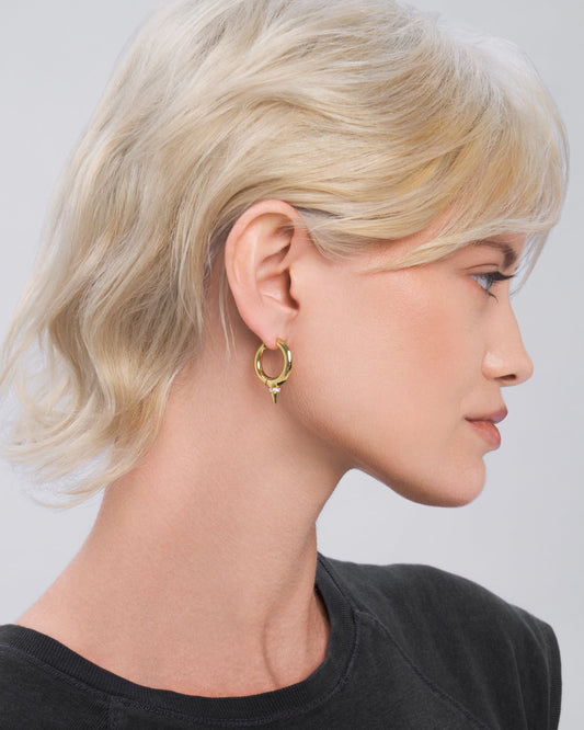 Glacier hoop earring - ambi Jewelry