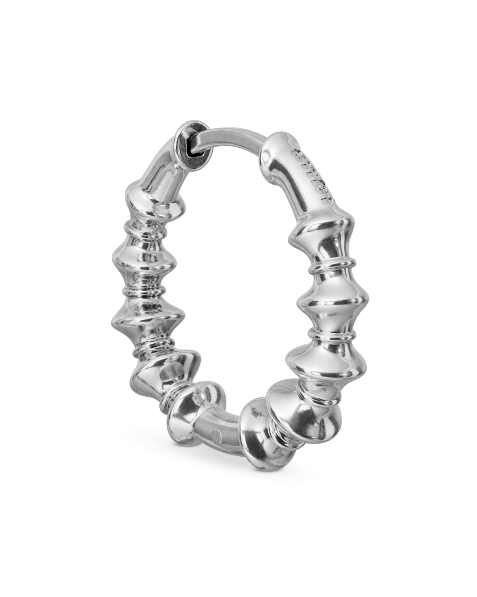 Crown hoop earring - ambi Jewelry