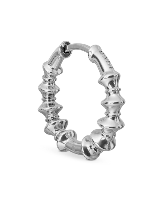 Crown hoop earring - ambi Jewelry