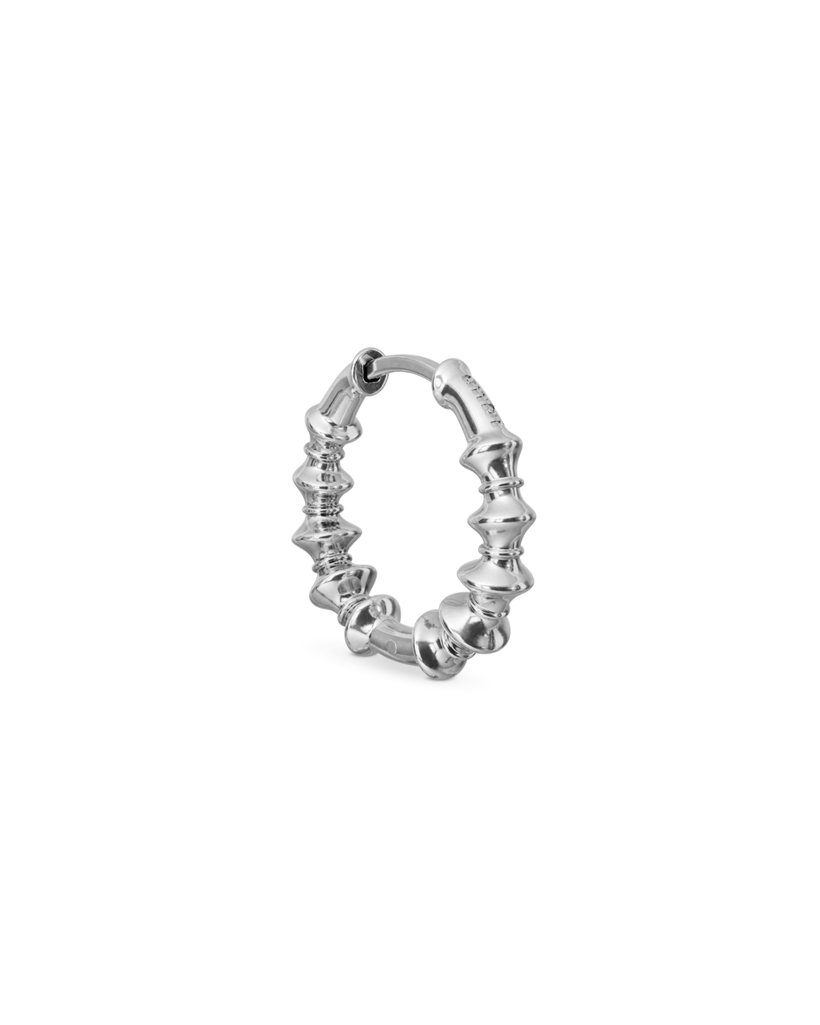 Crown hoop earring - ambi Jewelry