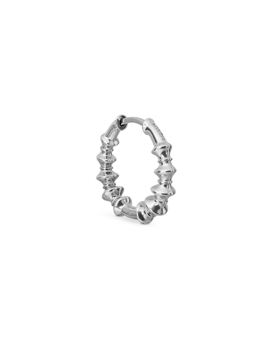 Crown hoop earring - ambi Jewelry