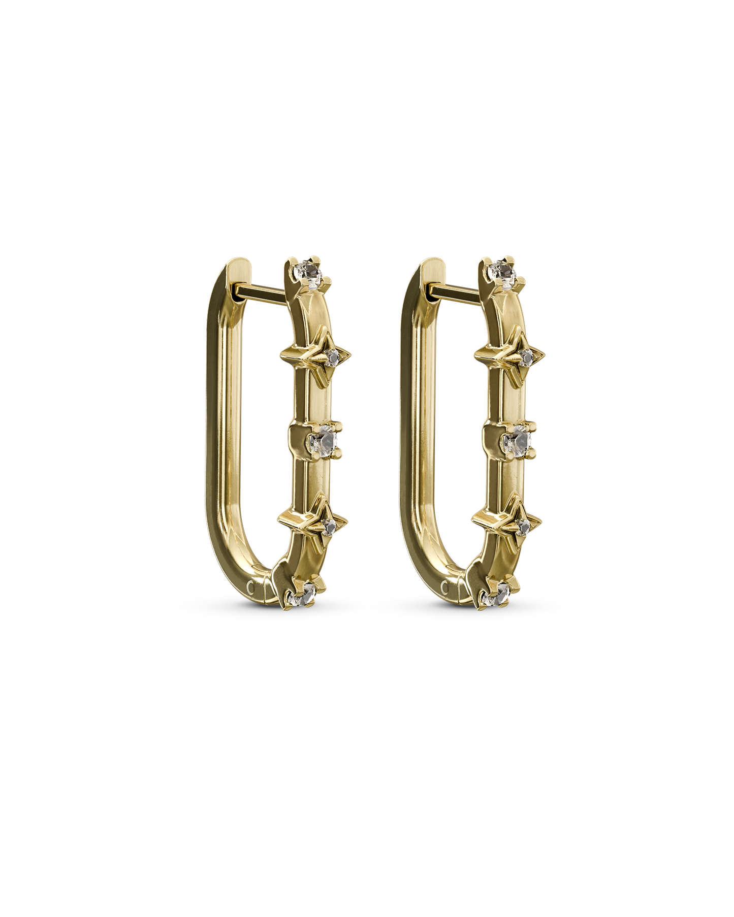 Milky way hoop earrings - ambi Jewelry