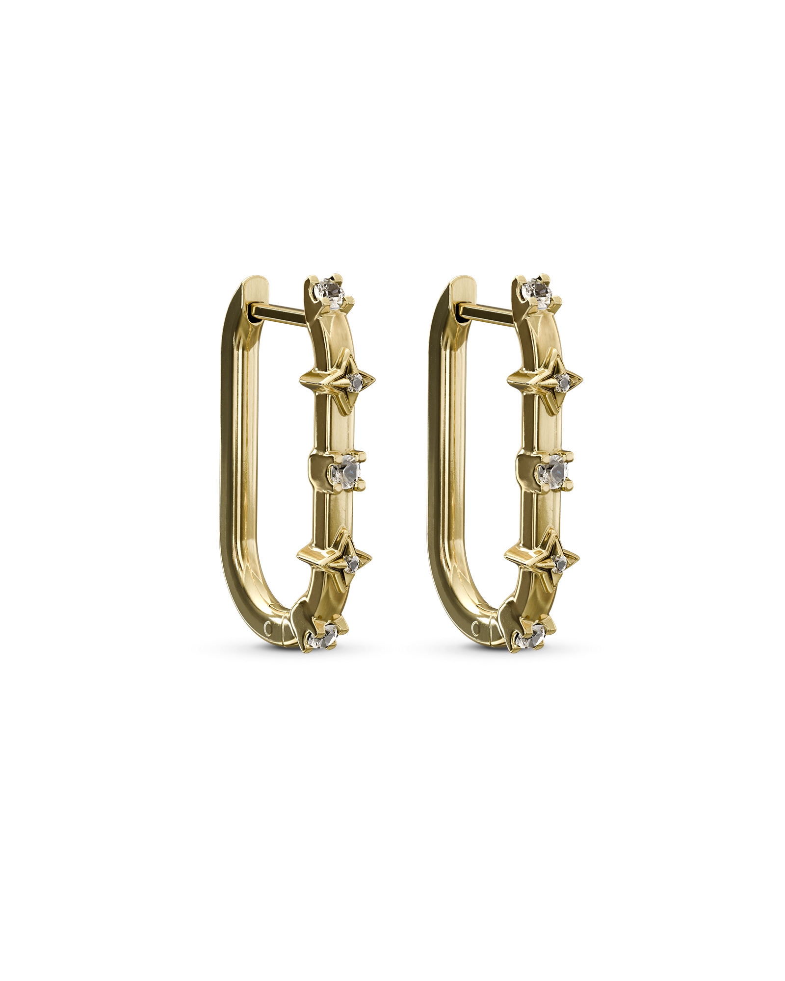 Milky way hoop earrings - ambi Jewelry