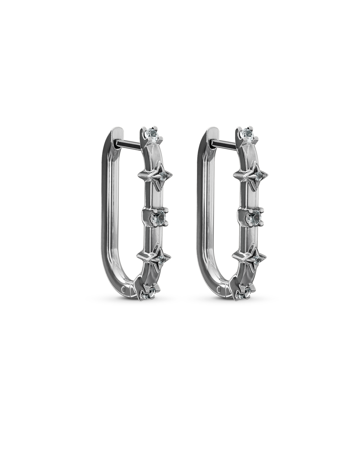 Milky way hoop earrings - ambi Jewelry