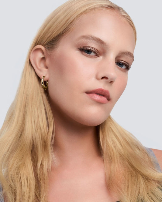 Lumine hoop earrings (15mm) - ambi Jewelry