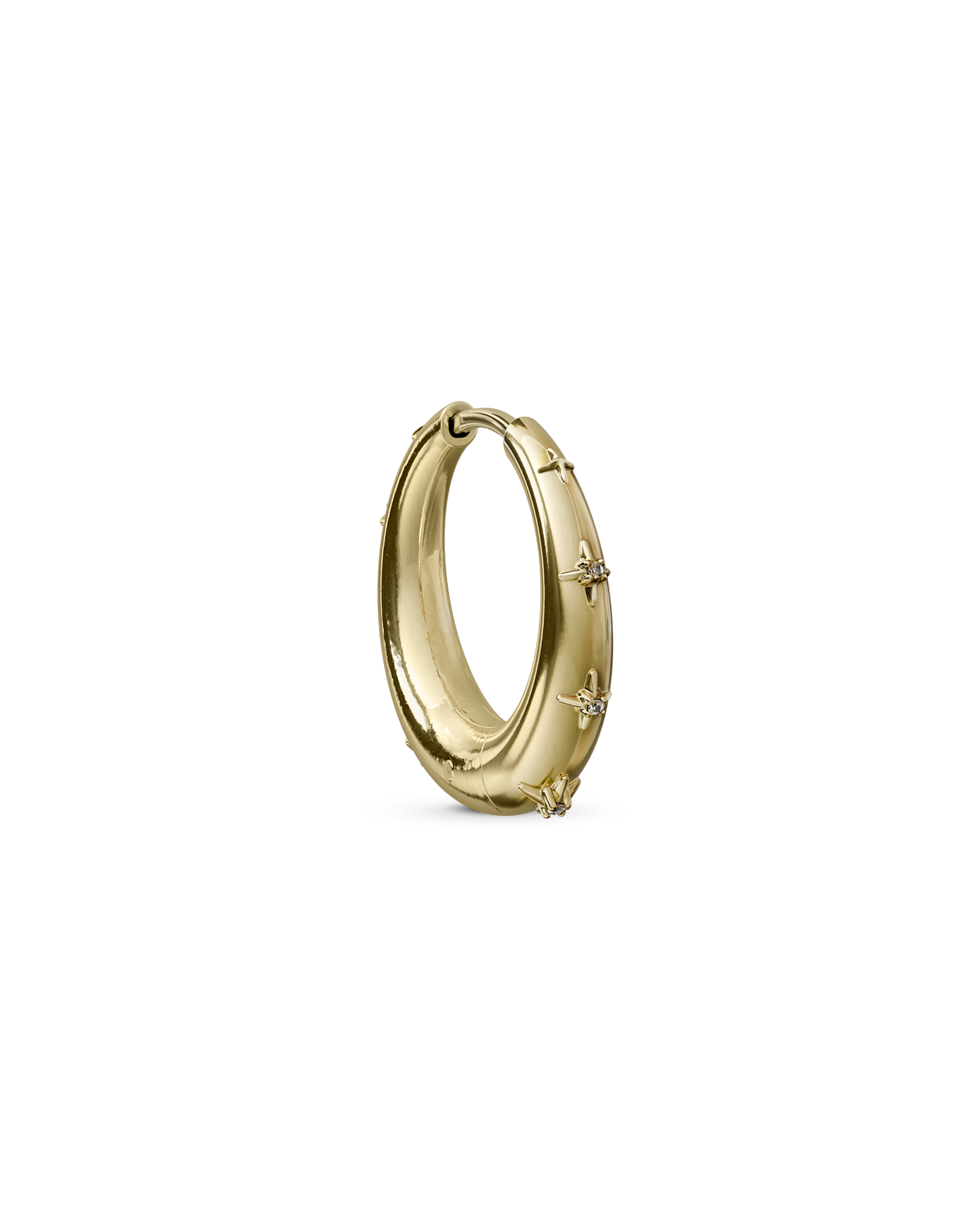 Lumine hoop earrings (15mm) - ambi Jewelry