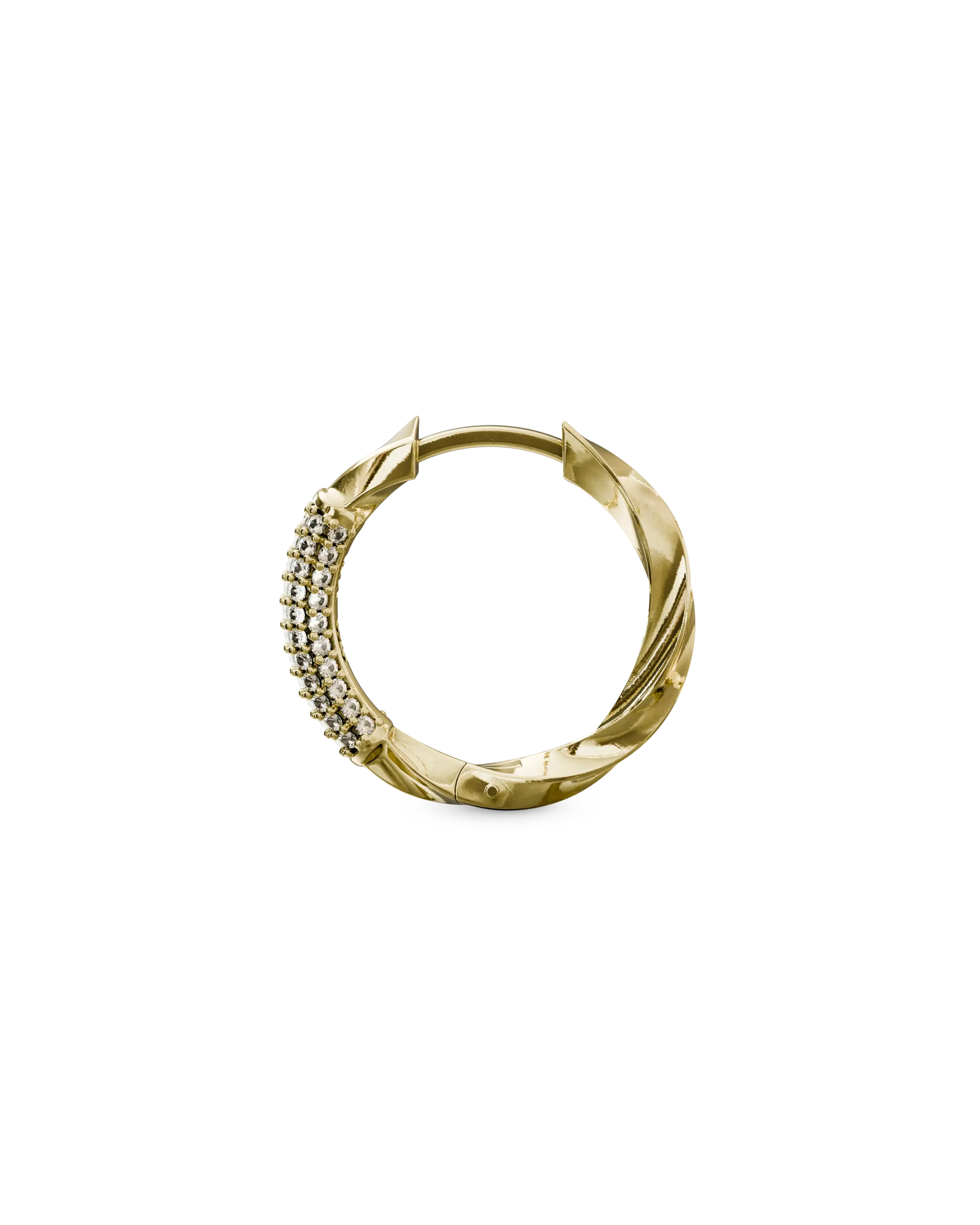 Silk hoop earrings - ambi Jewelry