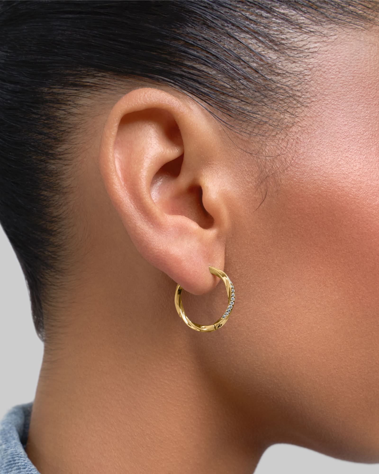 Wisp hoop earrings - ambi Jewelry