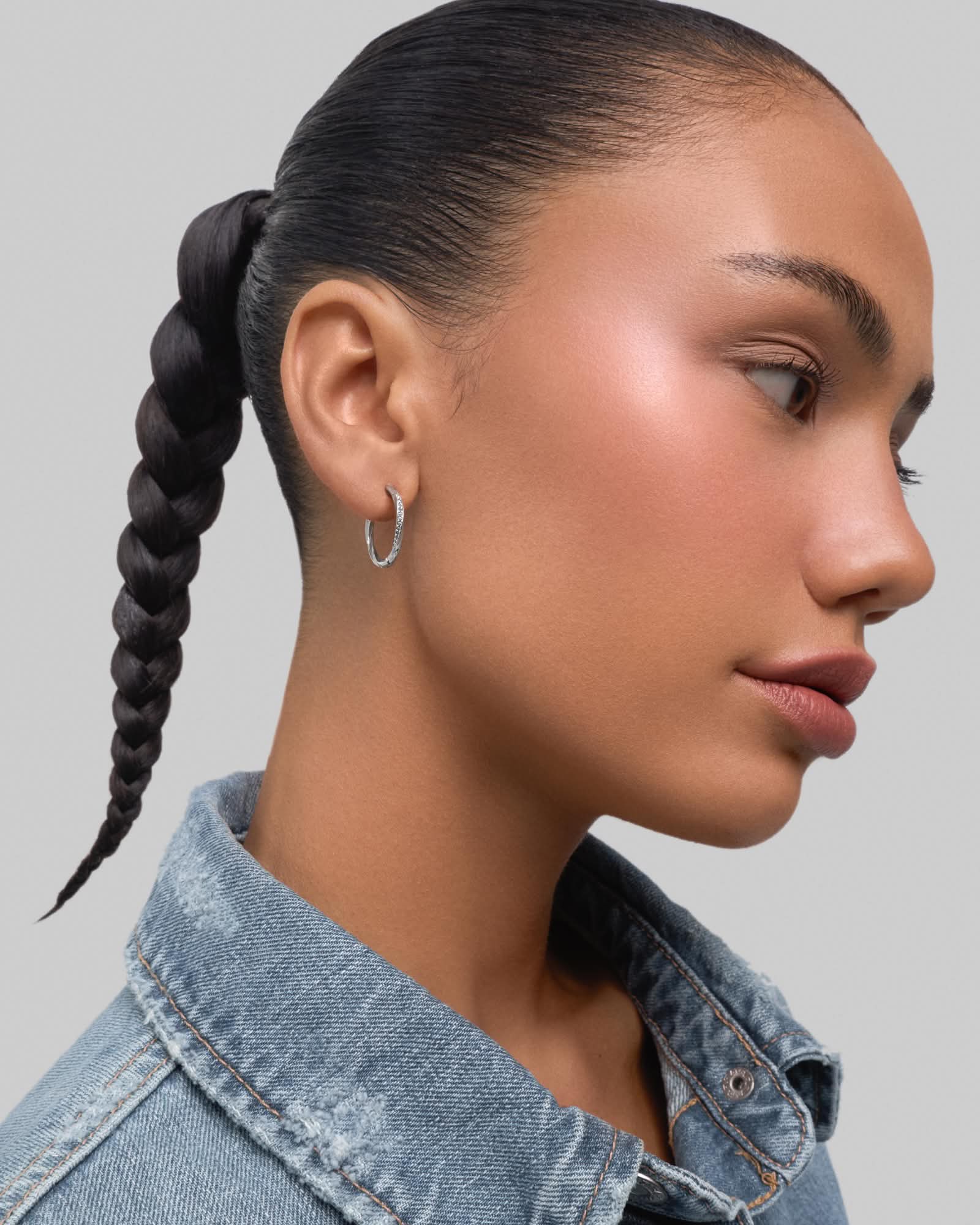 Wisp hoop earrings - ambi Jewelry