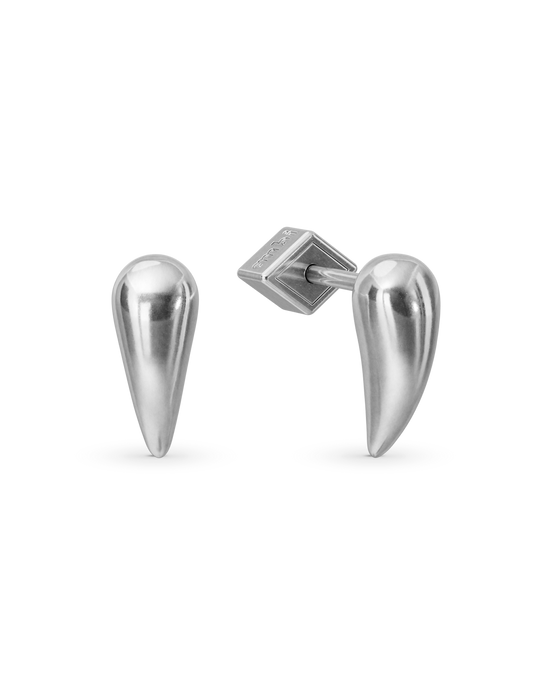 Satin stud earring - ambi Jewelry