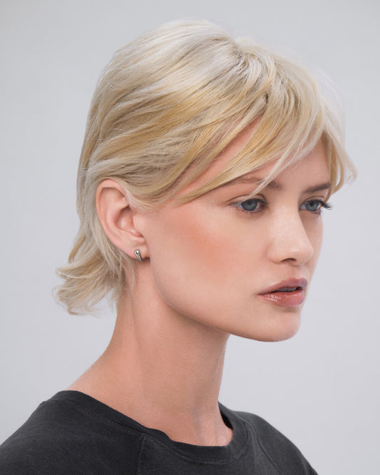 Satin stud earring - ambi Jewelry