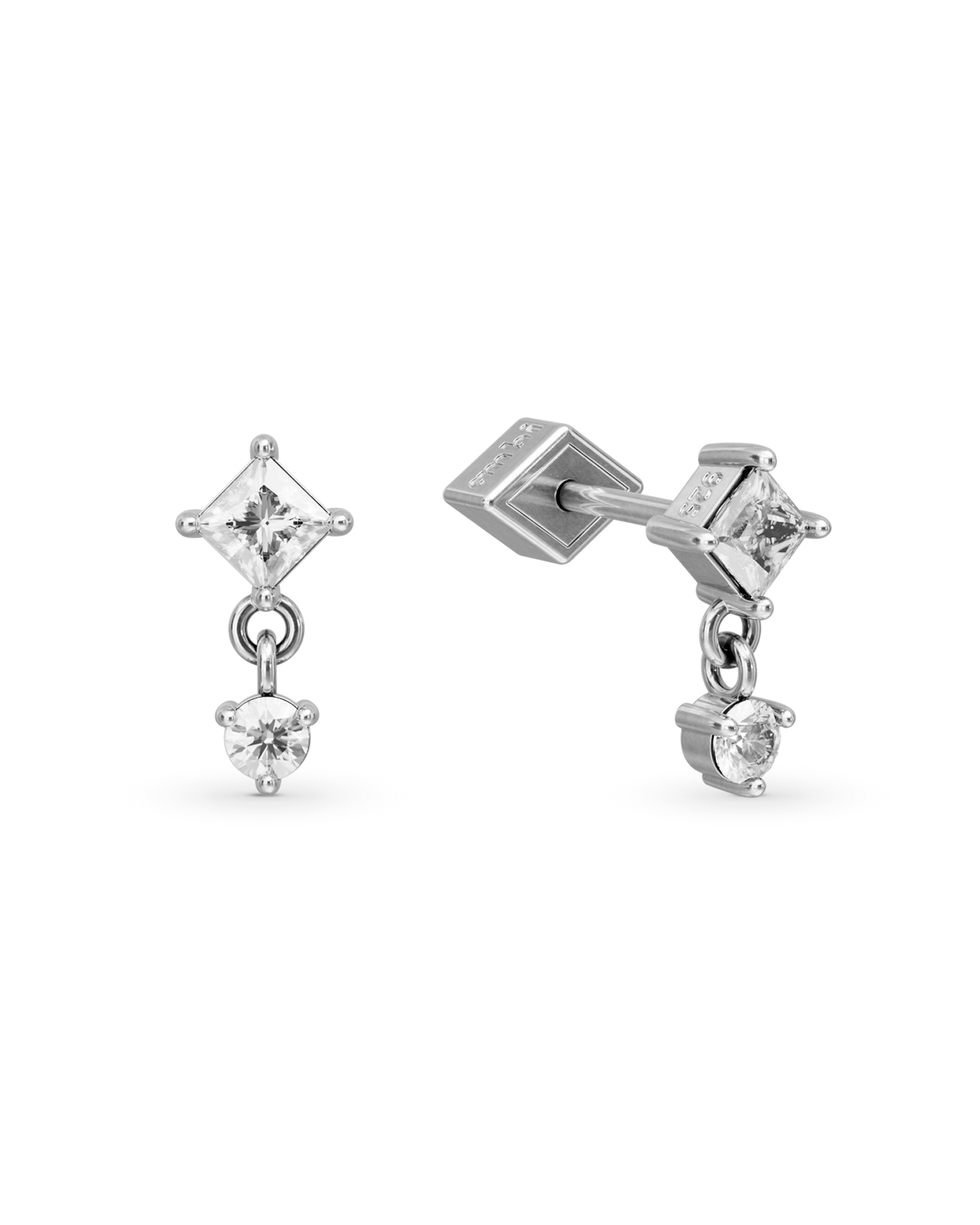Willow drop stud earring - ambi Jewelry