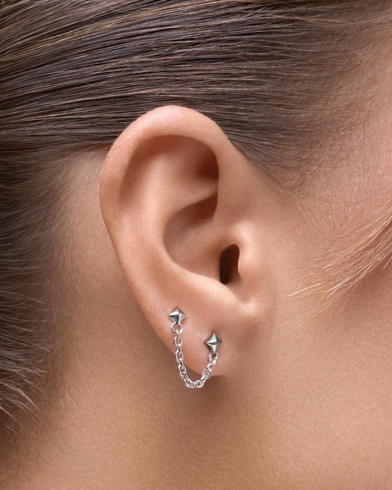 Duet stud earrings - ambi Jewelry